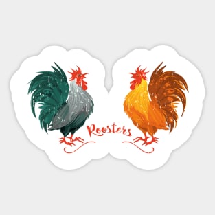 rooster Sticker